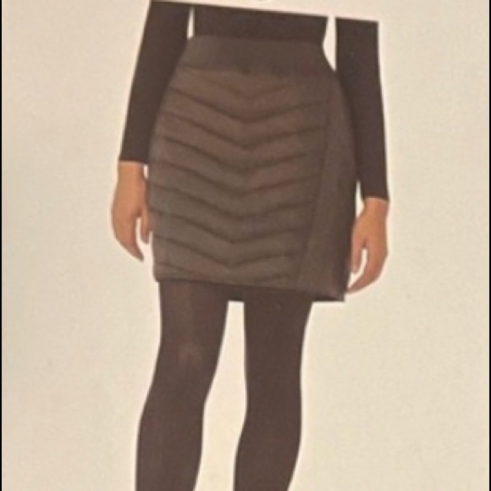Aventure Side Snap Fleece Lined Down Skirt